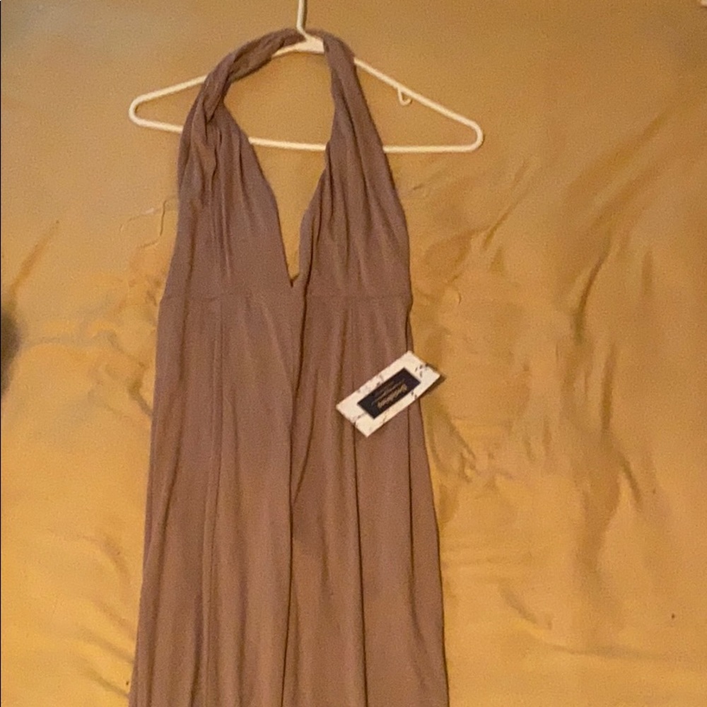 Tan jumpsuit never worn!